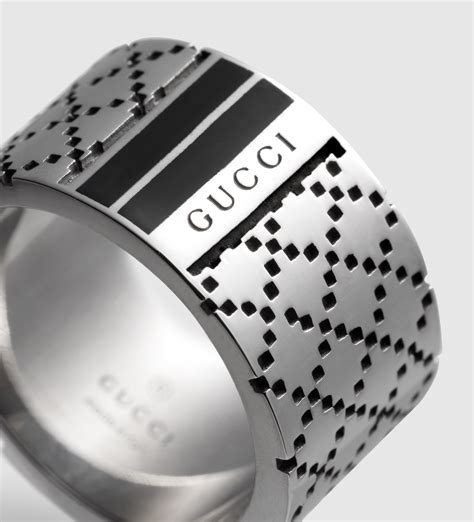 gucci diamantissima ring sterling silver|More.